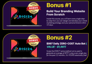 Digi24 INCOME MASTERY Bonuses 