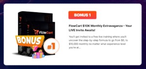 FlowCart Review - Bonuses