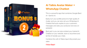 Bonuses Of Ai Talkie