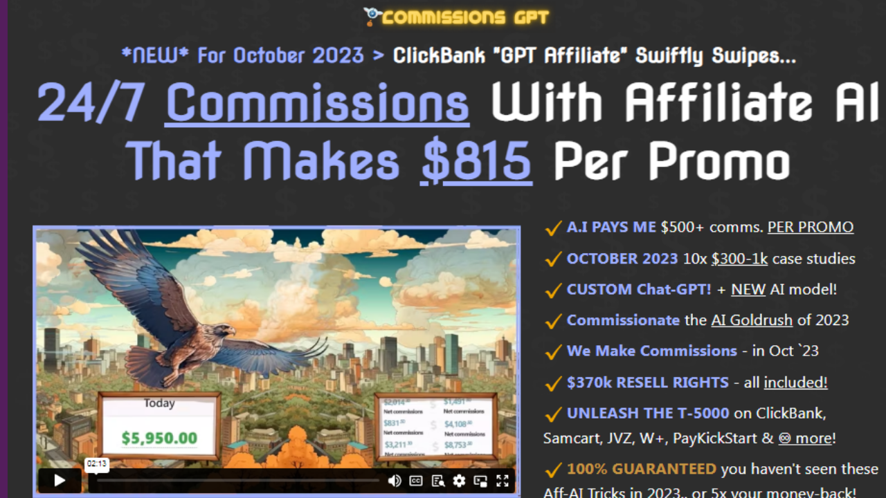 Commissions GPT Review